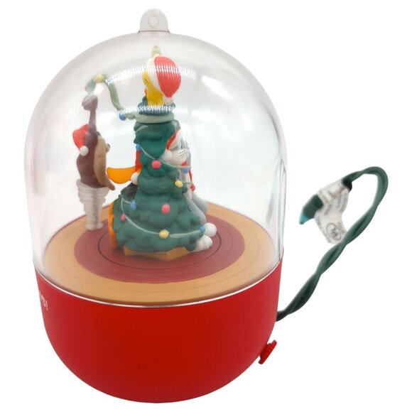 Hallmark Keepsake Ornament Decorator Taz Looney Toons Magic Light Motion 1997 - Picture 4 of 16